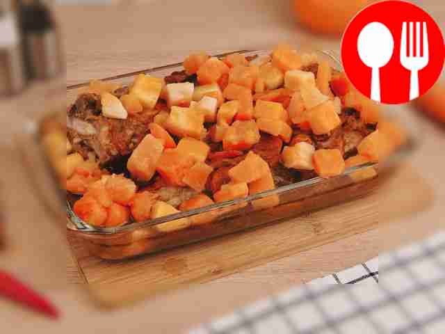 Once the vegetables are browned, carefully...