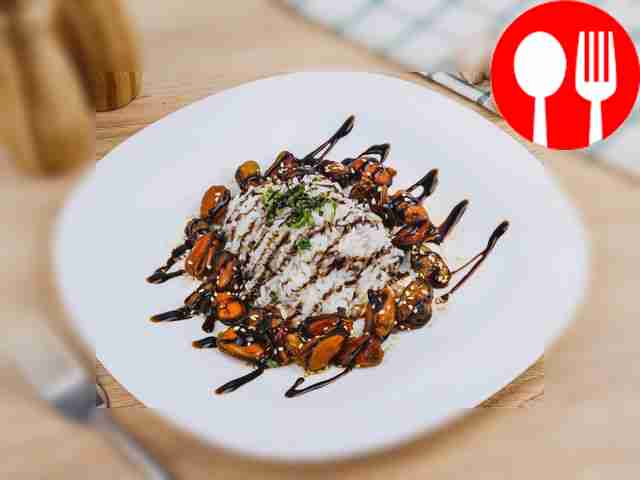 You can add a little pomegranate sauce, sesame...