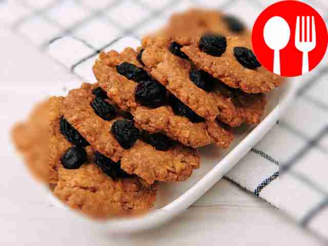 Овсяное печенье с изюмом