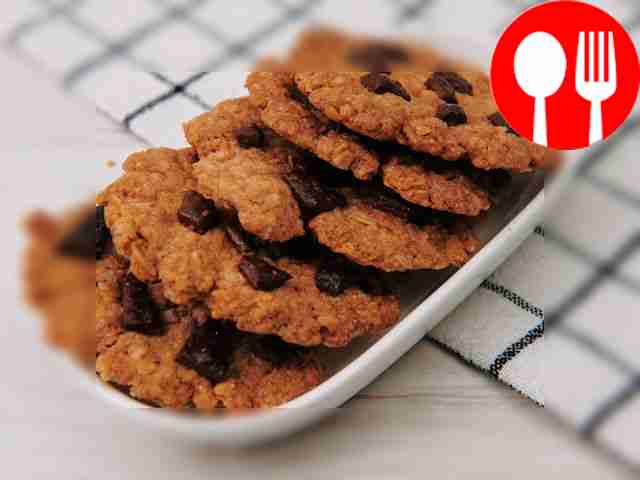 Овсяное печенье с шоколадом