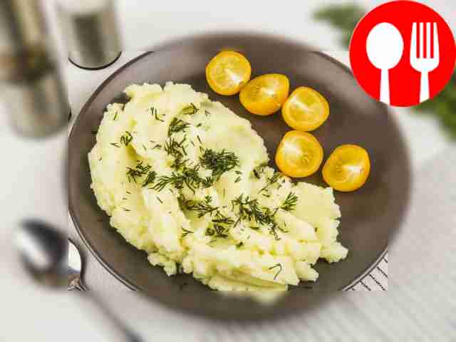 Пюре со сливками