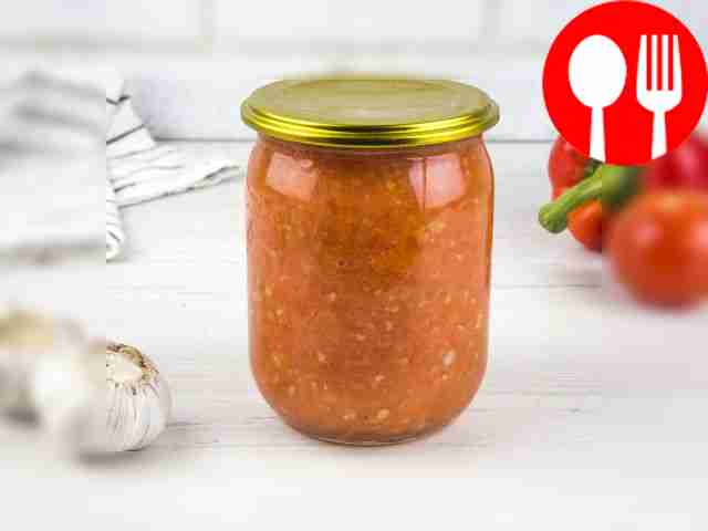 Помидоры с чесноком через мясорубку на зиму