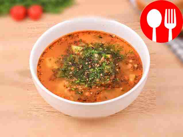 Овощной суп с фаршем