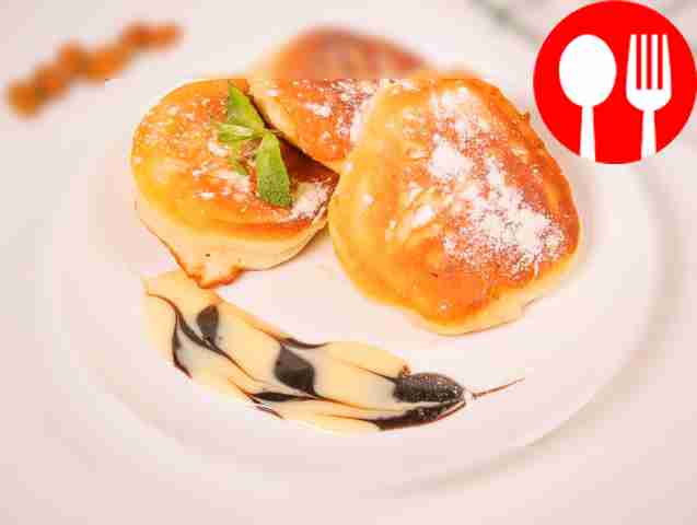 Простые оладьи на кефире Simple pancakes with kefir