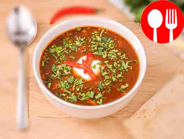 Харчо с перловкой