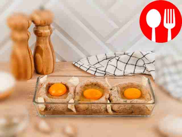 Place the cutlets in a baking dish, make a...