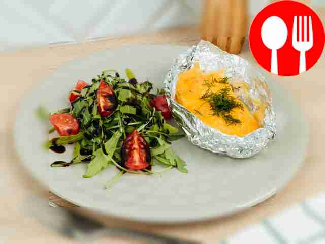 Запеченный палтус в майонезе