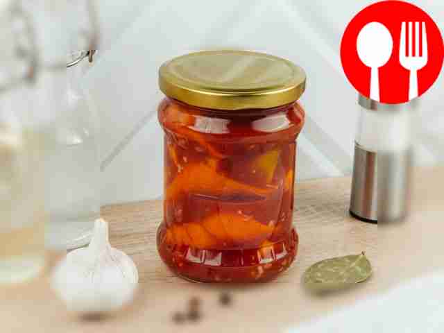 Лечо из перца с томатным соком на зиму