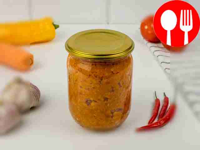 Простая острая аджика