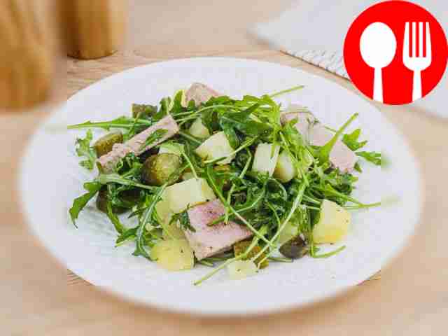 Салат с тунцом диетический