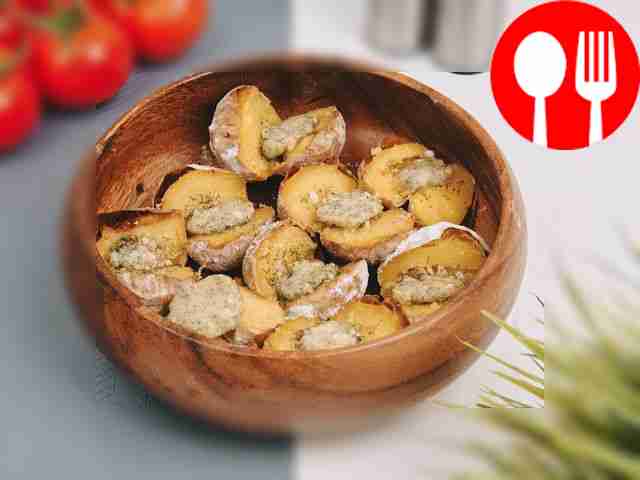 Картошка печеная как на костре