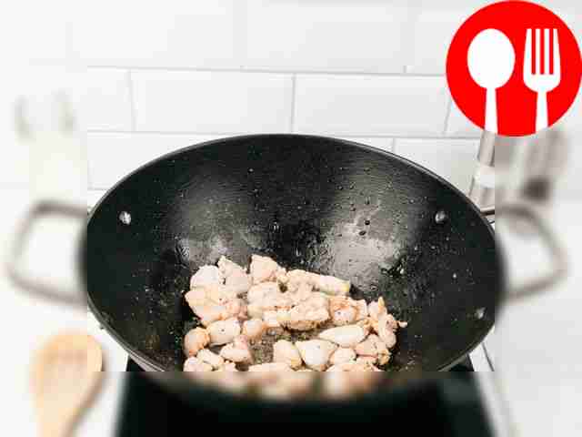 Heat a frying pan with vegetable oil and fry...
