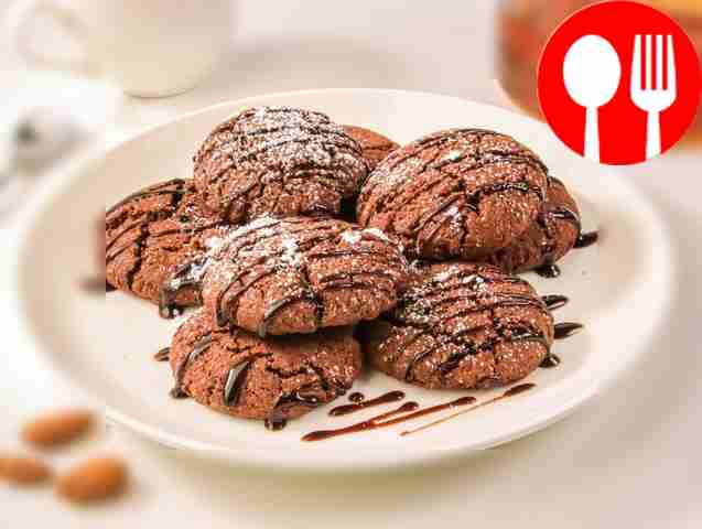 Домашнее печенье с какао