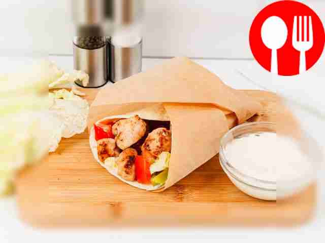 Chicken roll with avocado