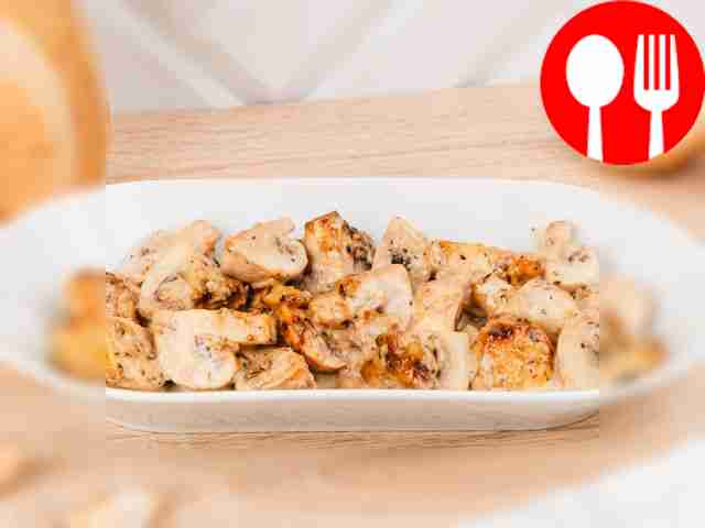 Baked champignons with Provençal herbs