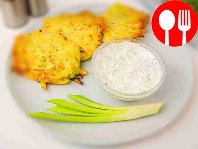 Картофельно-кабачковые оладьи