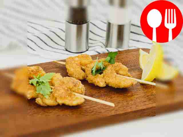 Креветки в кляре