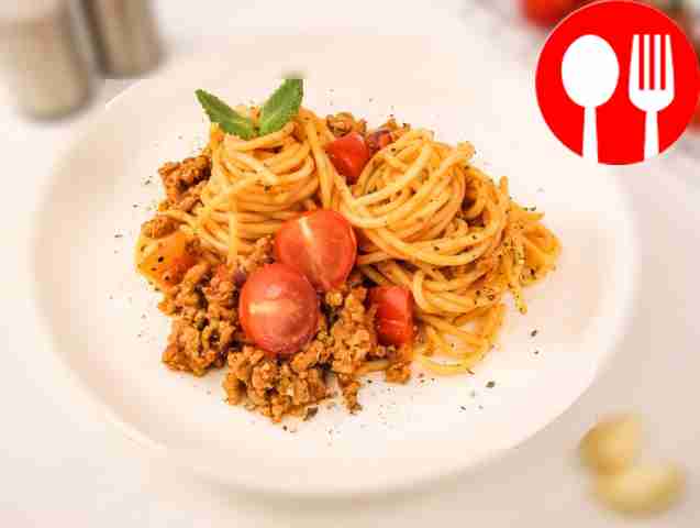 Спагетти с фаршем