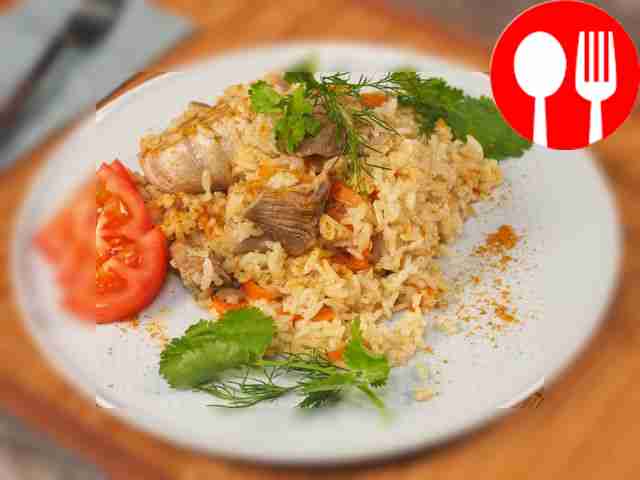 Turkey pilaf