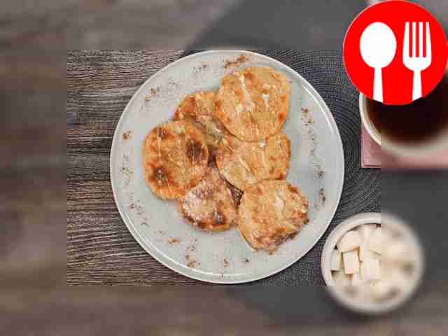 Cottage cheese cookies with banana