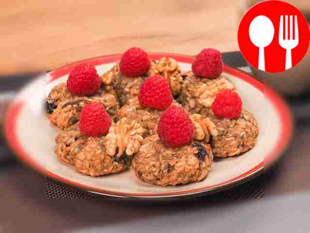 Печенье овсяное с бананом