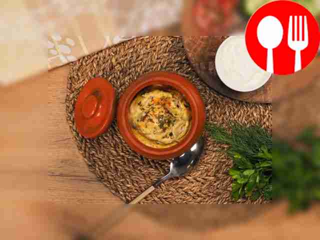 Пельмени с яйцом