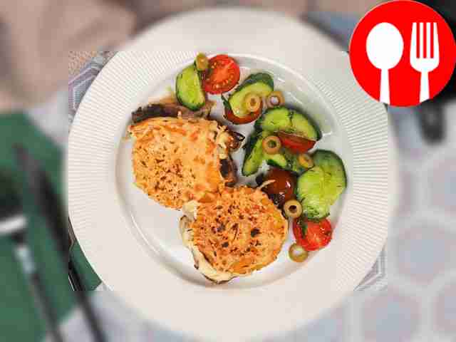 Отбивные с ананасом