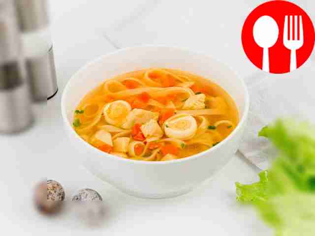 Simple chicken ramen