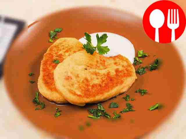 Картофельные котлеты с фаршем