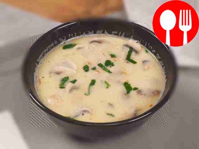 Суп Том Ям с кокосовым молоком