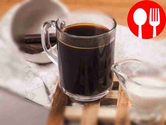 Turkish coffee with cane sugar