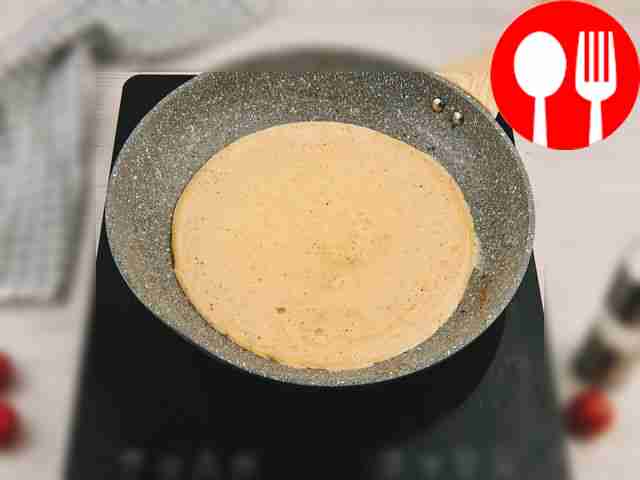 Now prepare the omelette: break the remaining...