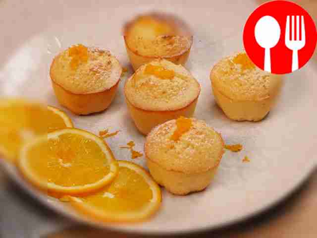 Апельсиновый кекс