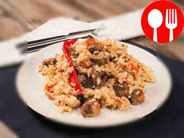 Узбекский плов