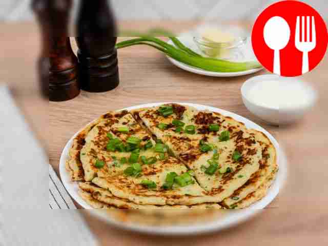 Lazy khachapuri with cottage cheese and cottage cheese