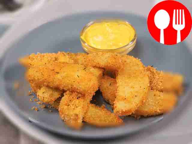 Картошка в панировочных сухарях