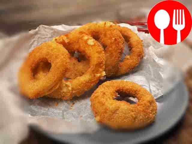 Домашние луковые кольца