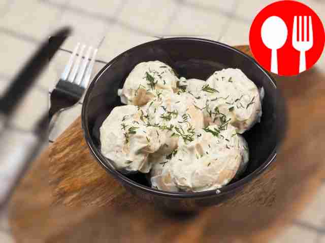 Шампиньоны, маринованные в майонезе