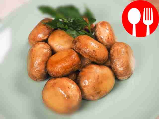 Запеченые шампиньоны в мультиварке Baked champignons in a slow cooker