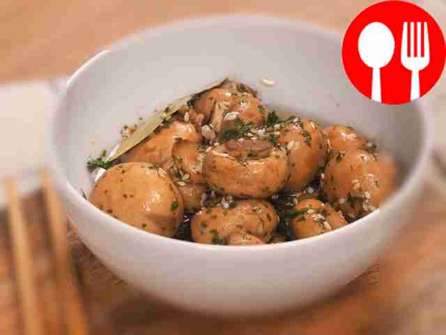Шампиньоны по-корейски