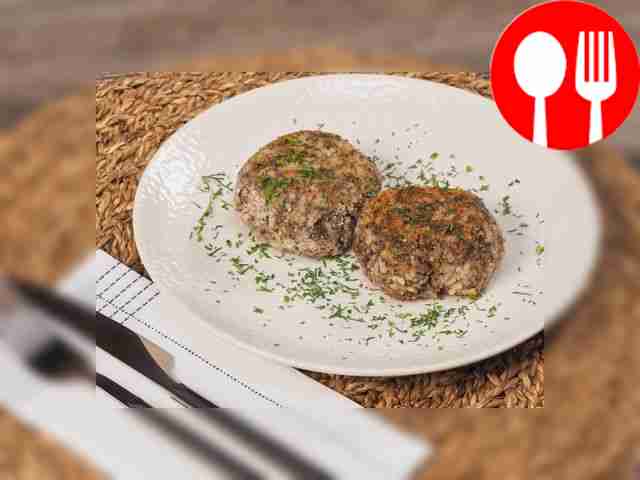 Котлеты из сушеных грибов