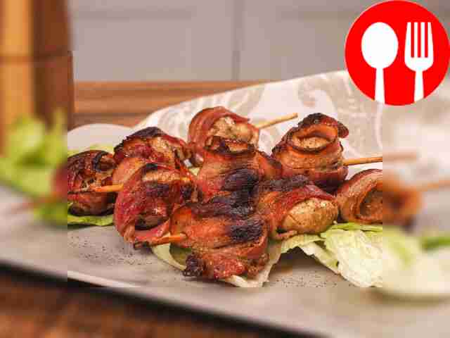 Маринованные шампиньоны для гриля