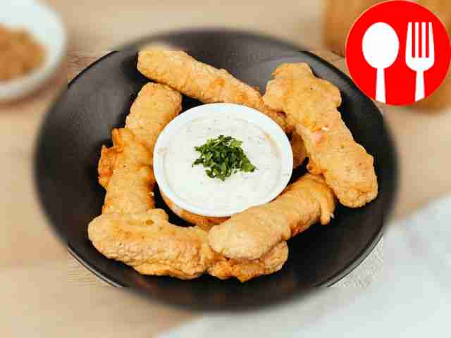 Крабовые палочки в майонезном кляре