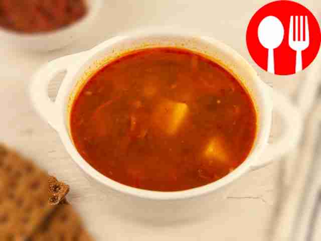 Постный суп харчо