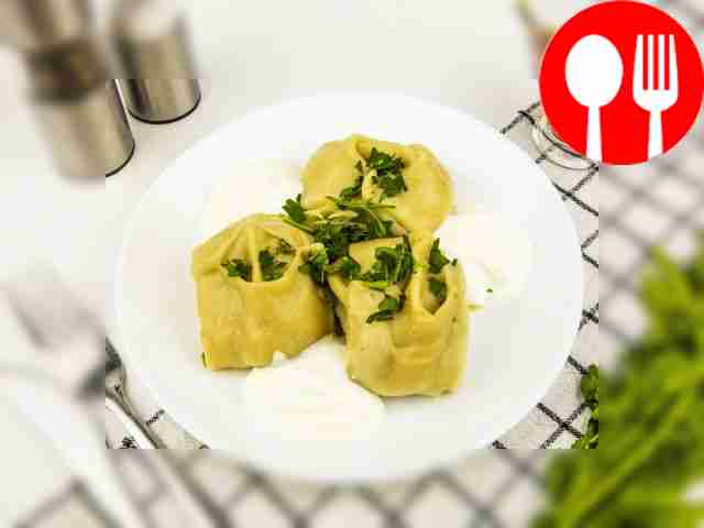 Манты на пару