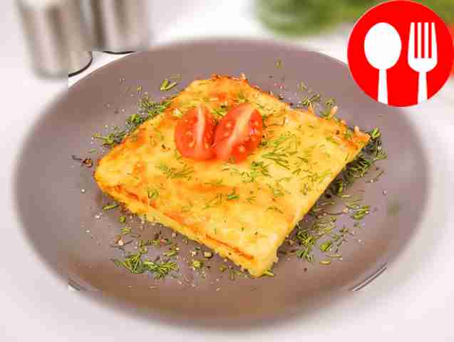 Картофельная запеканка из сырого картофеля