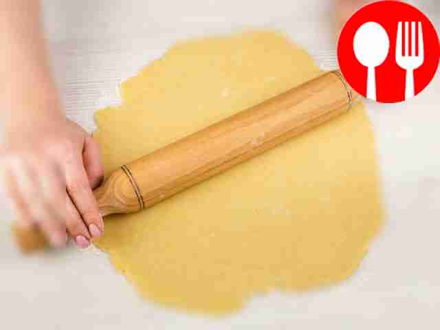 After rolling out the dough to a thickness of...