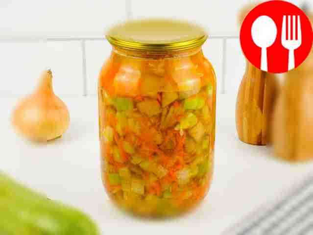 Кабачки с баклажанами на зиму Zucchini and eggplant for the winter