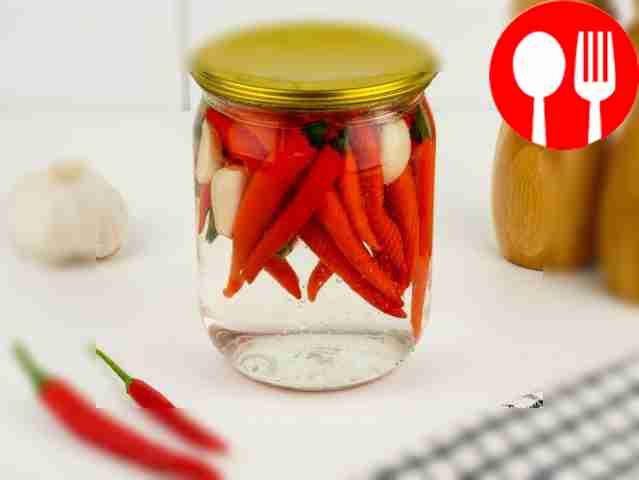 Острый перец на зиму Hot peppers for the winter