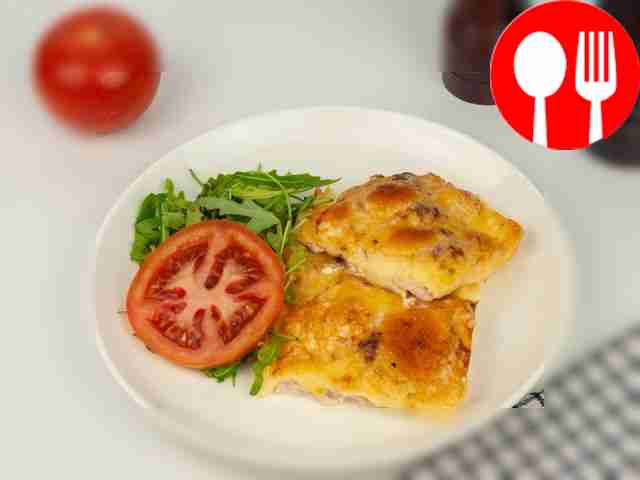 Куриное филе с сыром в духовке